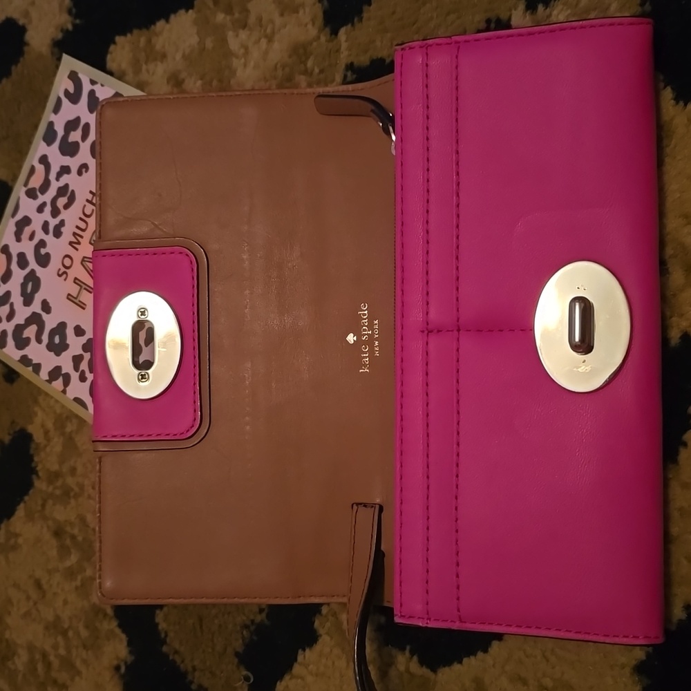 Kate Spade Janie Hampton Bajarose Wallet - Picture 6 of 14